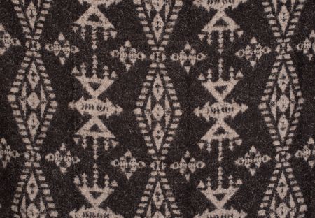 Blanket art.Tribal alpaca/wool blend with fringes